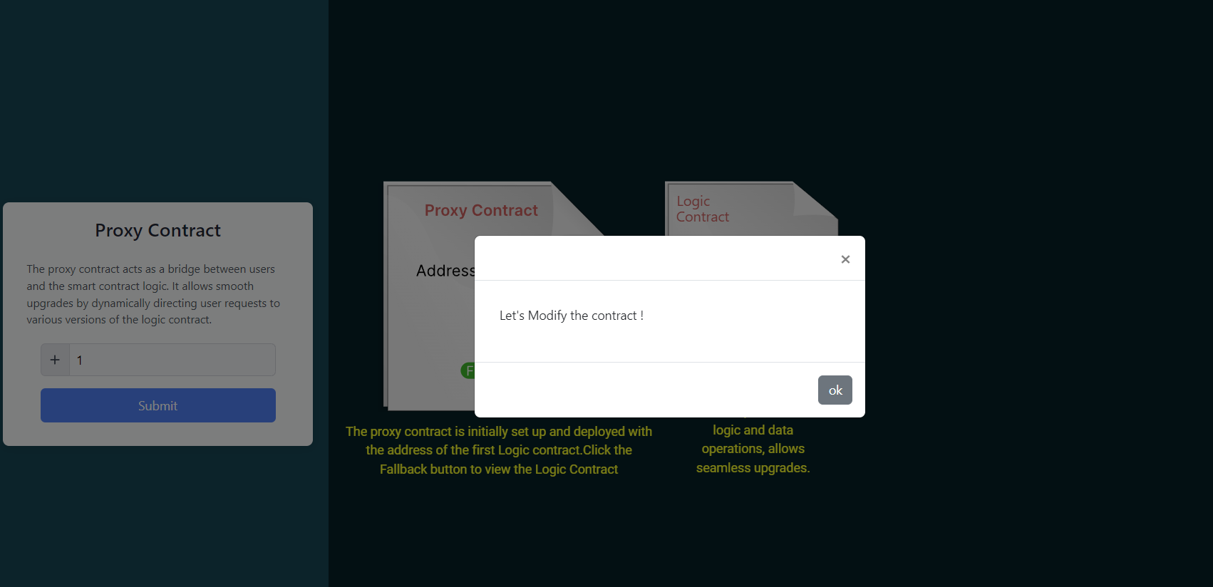 dialogue box