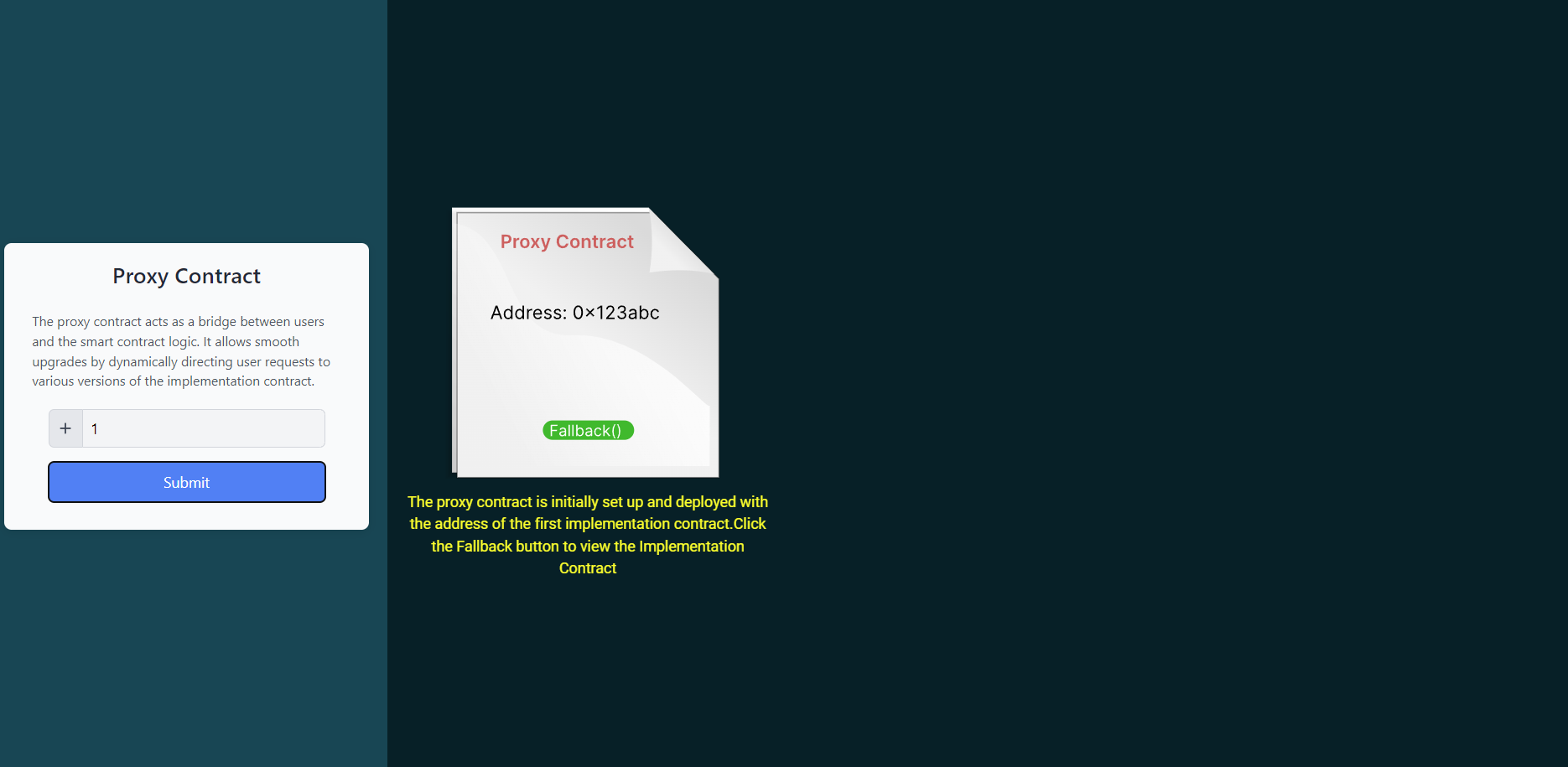 proxy contract