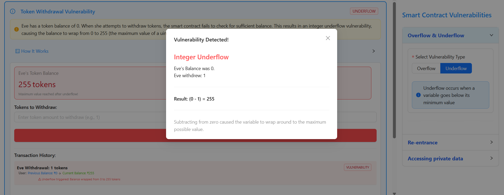 overflow-underflow